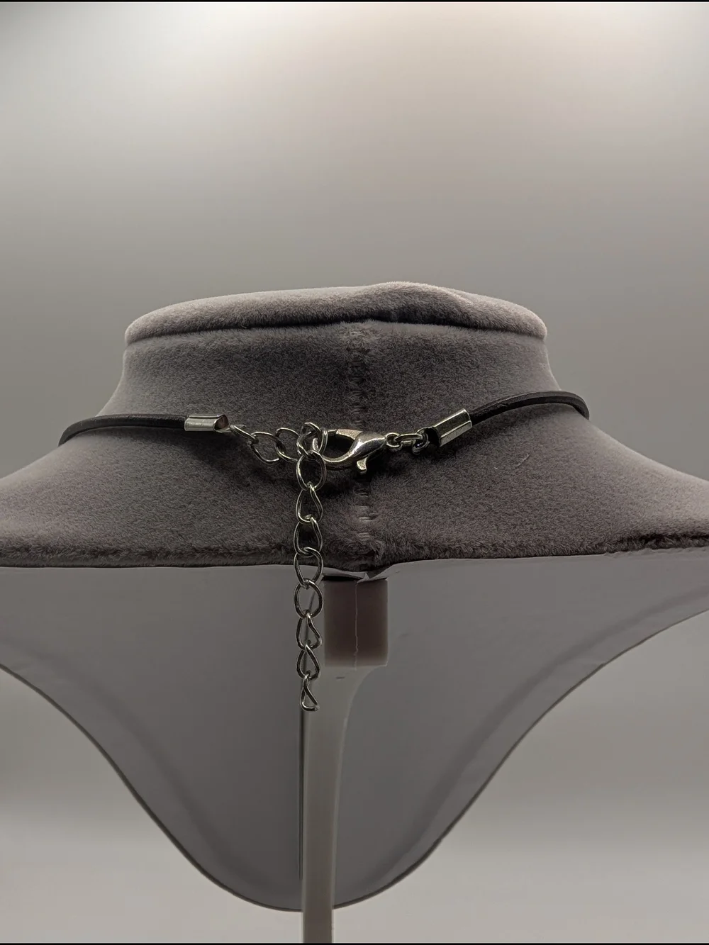 Necklace with Cowboy Hat and Boot Charms - Brown
